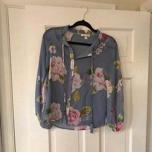 Yumi Kim XS Silk Sundown Blouse
